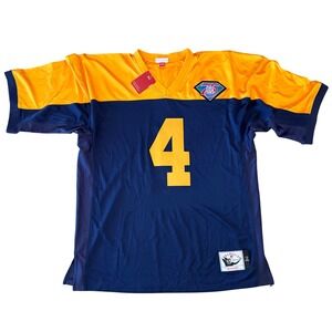 Mitchell & Ness Jersey Mens 56/3XL Blue Yellow Brett Favre NFL Throwback New